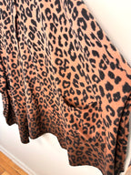 flow of Oversized Fleece Poncho | One Size