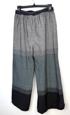 full back view of Pandora beyond fair trade organic wide leg pants one size 