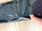 functioning back pockets on Matt & Nat Black Vegan Leather Clutch Bag