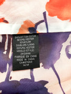 hang tag inside THX Merci Collection ruffle trench coat jacket