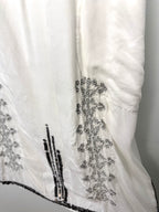 hem detail on Kalypso7 Embroidered Boho Tunic Dress