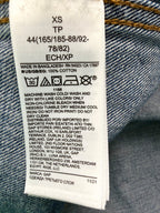 iside care label on GAP Classic Denim Trucker Jacket | Oversized XS at Blue Sparrow Shop