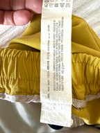 inside fabric tag on Zara Tailored High Waisted Pants | Size M at Blue Sparrow Shop
