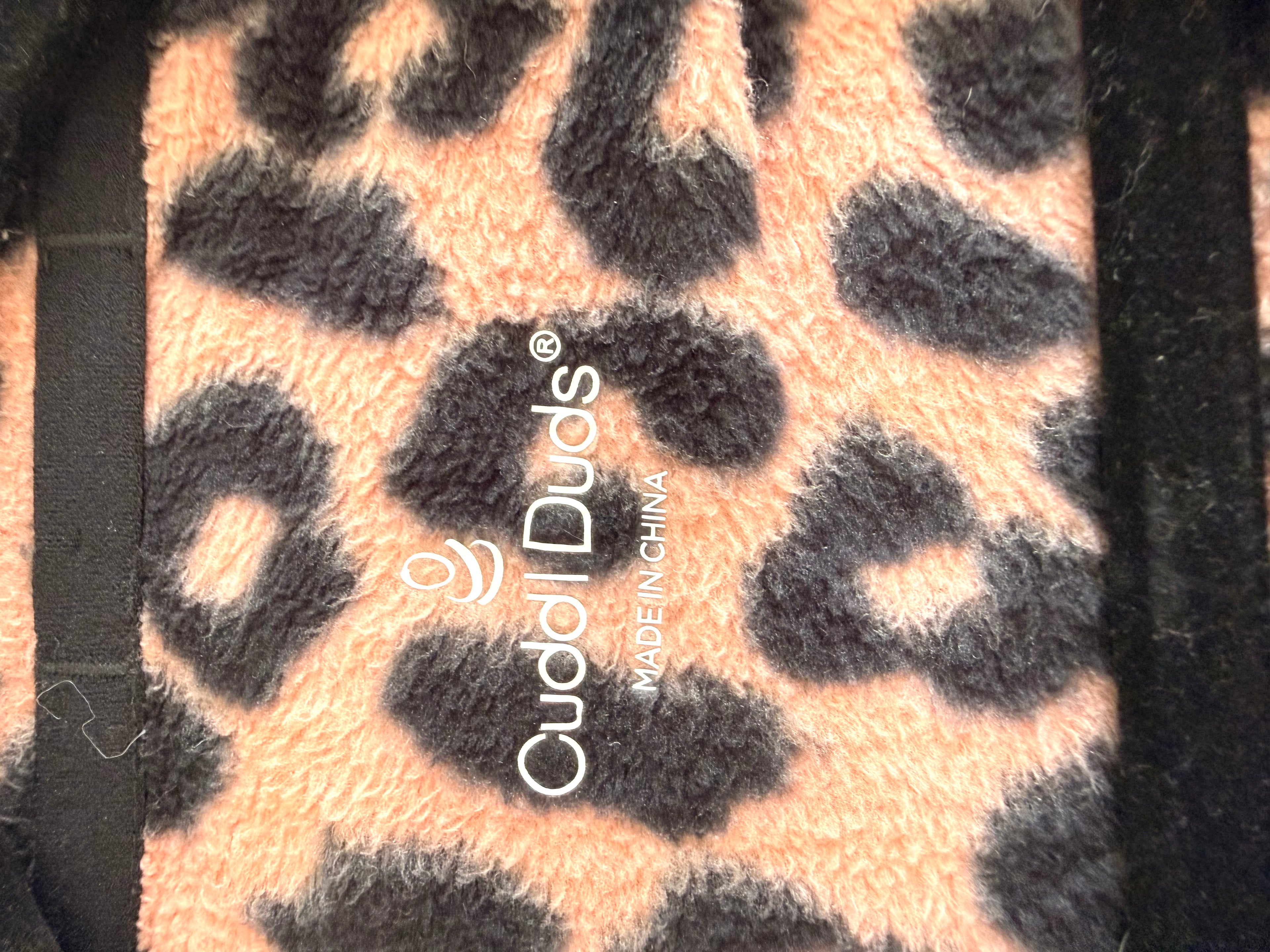 inside label on Oversized Fleece Poncho | One Size