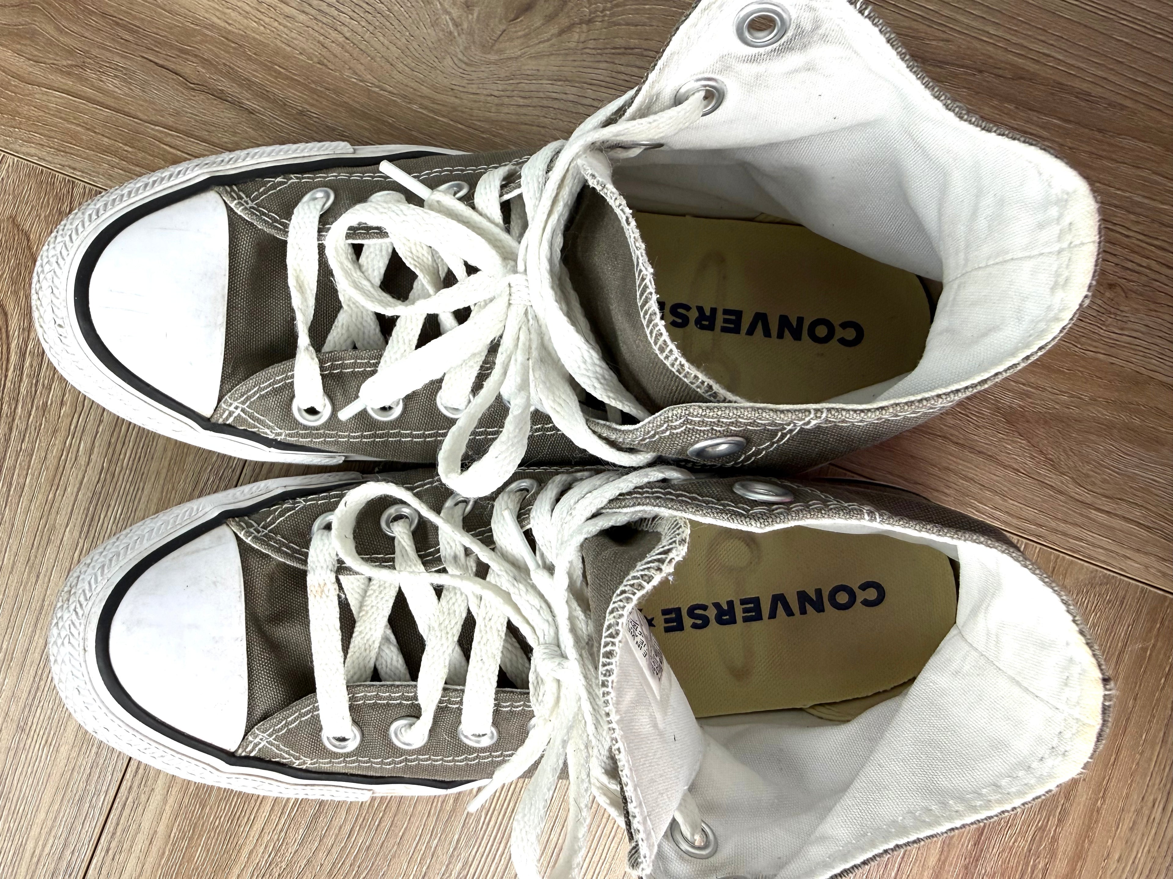 inside of Converse Chuck Taylor High Tops | Size 8.5 at Blue Sparrow Shop