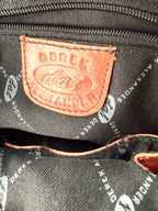 inside of Derek Alexander Leather Crossbody Bag  