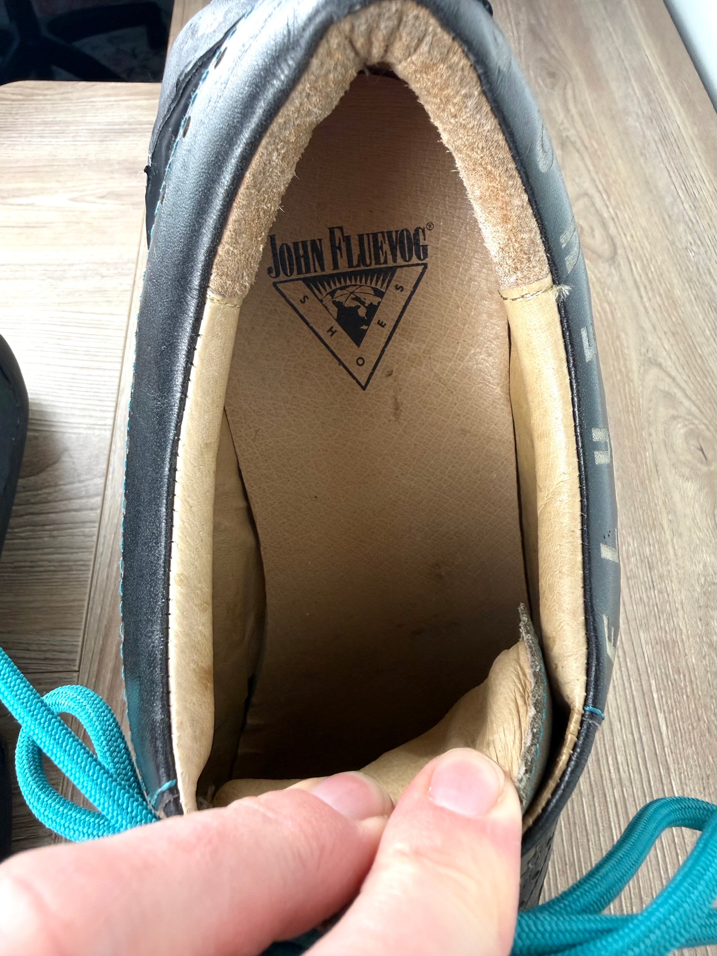 inside of John Fluevog Future Angel Brogue Oxford