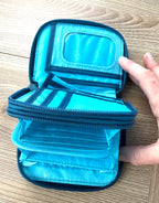 inside of  NWOT Lug Double Zip Wallet 