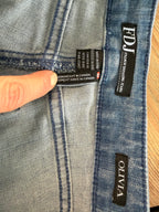 inside tags on French Dressing Jeans | Olivia Fit | Size 10 at Blue Sparrow Shop 