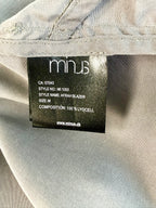 inside tag on  Minus Copenhagen Afrah Blazer|Jacket with waterfall detail in front 