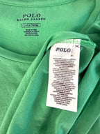 inside tags on 100% Cotton Polo Ralph Lauren Tee | Size L at Blue Sparrow Shop 