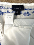 inside tags on 100% Cotton Witchery Embroidered Boho Blouse | Size 14  at Blue Sparrow Shop - Canadian Resale Reimagined