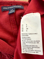 inside tags on  American Eagle Outfitters Crochet-Trim Boho Dress | Size S at Blue Sparrow Shop 