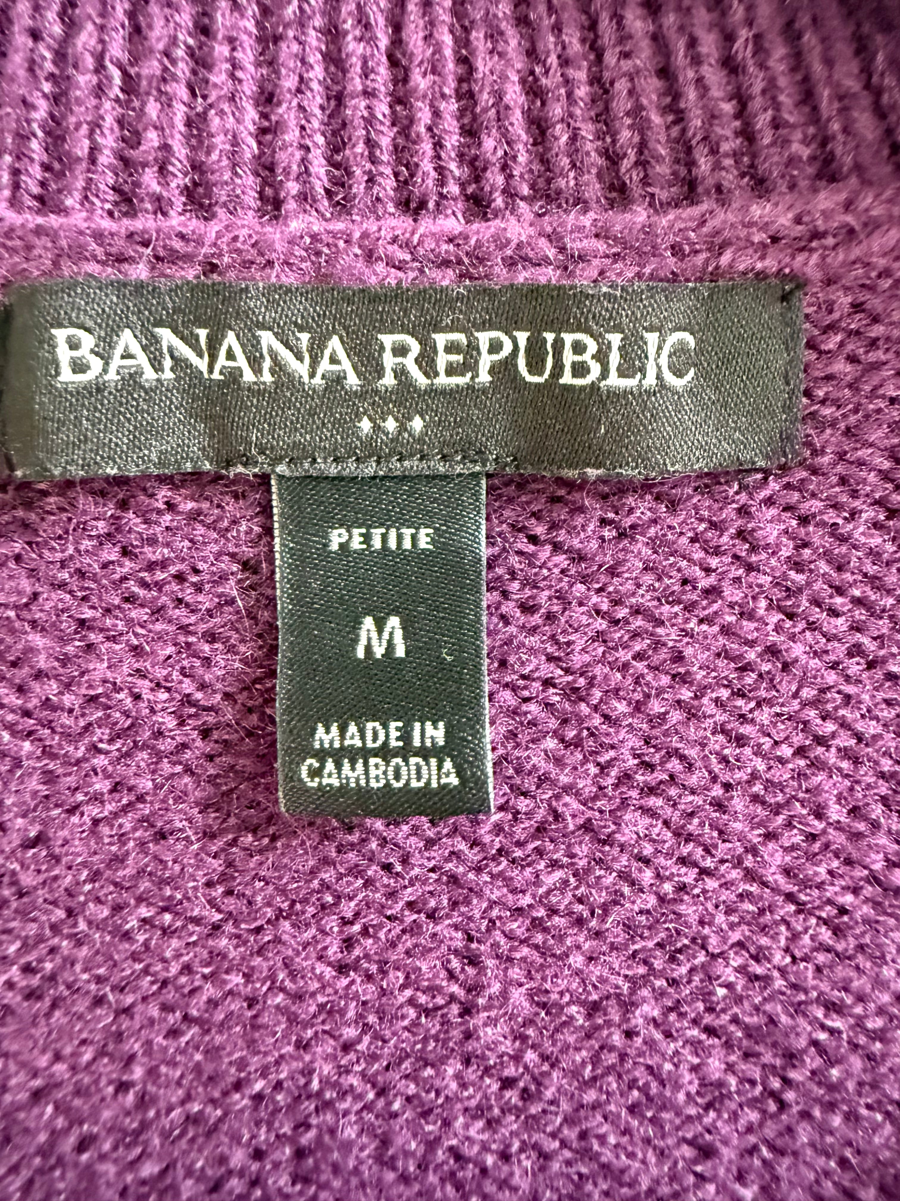 inside tags on Banana Republic Knit Wrap Dress | Size L