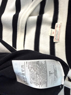 inside tags on GAP 100% Cotton Sleeveless Fit-and-Flare Knit Dress at Blue Sparrow Shop 