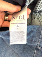 inside tags on NYDJ Foundry Pull-On Bootcut Jeans – Medium Wash Stretch Denim Jeans