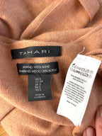 inside tags on Tahari Merino Wool Blend Longline Duster | Cardigan at Blue Sparrow Shop