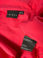 inside tags on Tribal brand 98% Cotton Utility Jacket | Size 12 at Blue Sparrow Shop