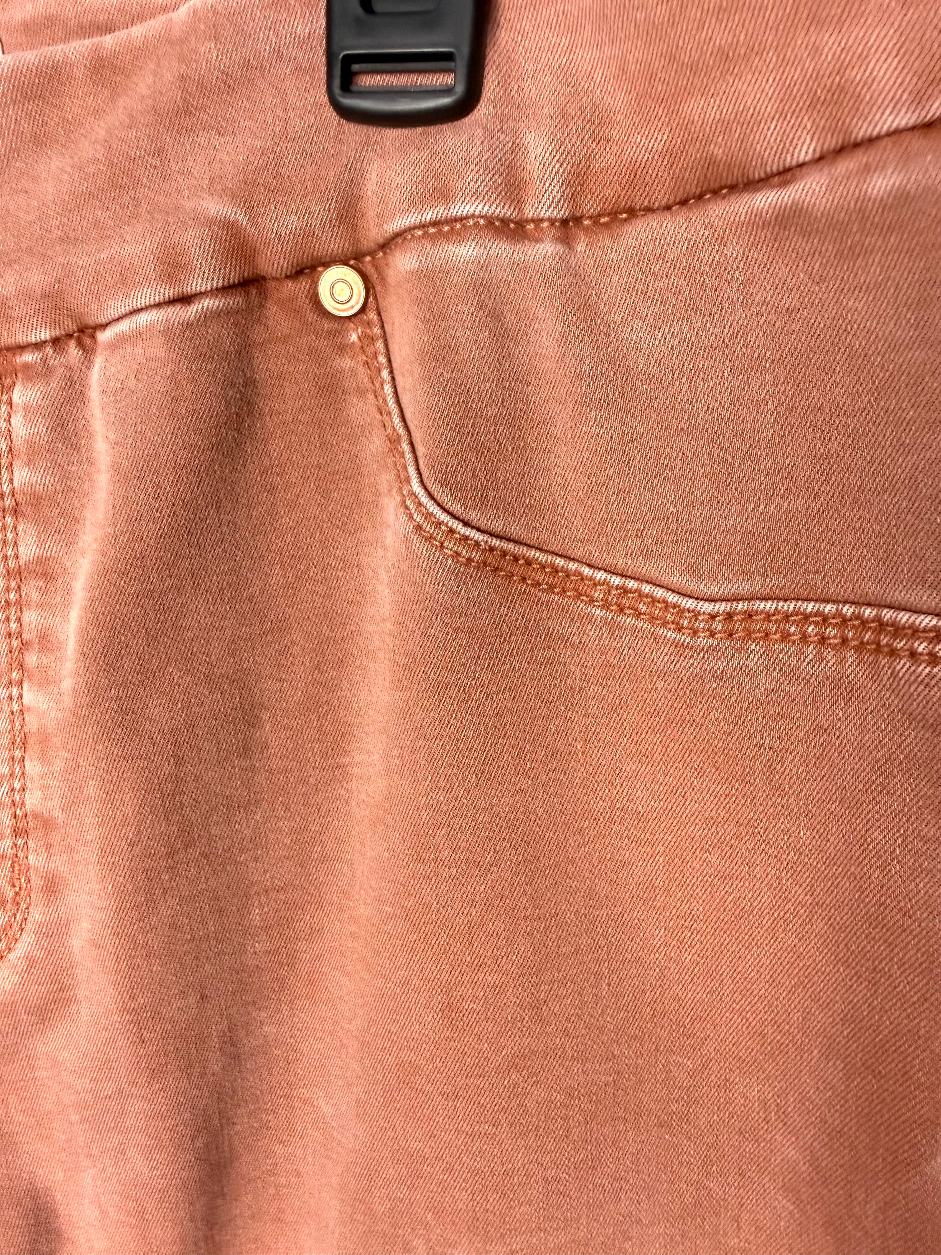 invisible pocket on  Tribal Brand Audrey Embellished Jeans  at Blue Sparrow Shop