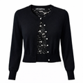 Karl Lagerfeld Paris Cardigan with Lace Back | Size S at Blue Sparrow Shop