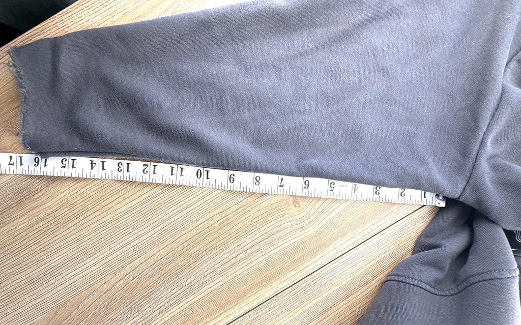 motivational sweatshirt work hard and be nice to people measuring 17" sleeve length