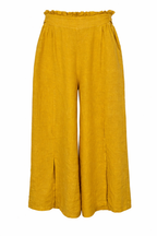 Alessia Santi Linen Pants | Size L at Blue Sparrow Shop