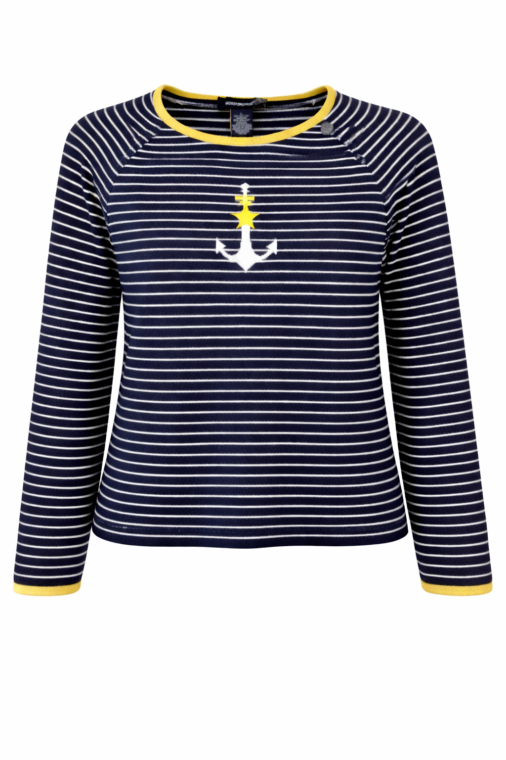 Nautical Pullover Sweater | Size L at Blue Sparrow Shop