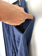 pocket detail on 100% Linen Pull-On Pants | Relaxed | Size S at Blue Sparrow Shop