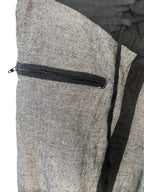 pocket detail on front of  Pandora Beyond Fair Trade Wide Leg Wrap Pants 