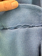 pockets are still sewn on Talbots 100% Pure Merino Wool Sweater Blazer | Size S at Blue Sparrow Shop 