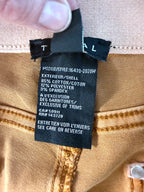 poly/spandex tag inside NWT Tribal Cropped Wide Leg Pants at Blue Sparrow Shop