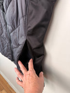 side pocket on Athleta Rock Ridge PrimaLoft Insulated Vest in Black | Size 2X