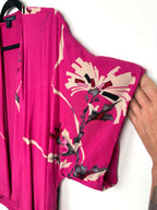 sleeve detail on French Connection Floral Kimono | Romantic Boho Layering Piece at Blue Sparrow Shop