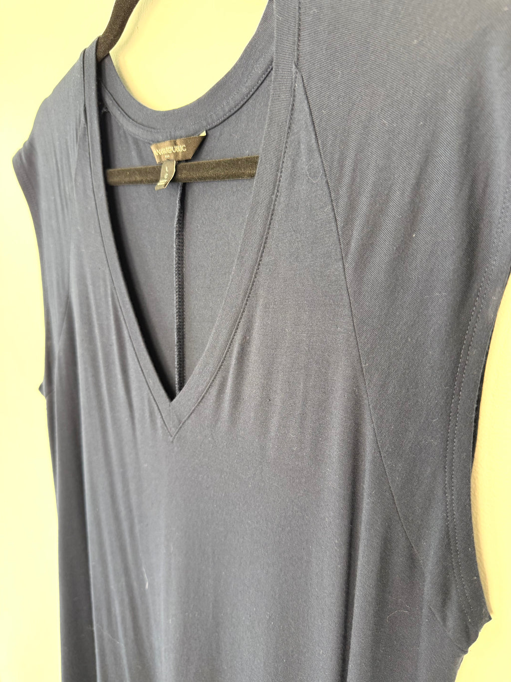Banana Republic Sleeveless Midi Dress | T-Shirt Dress | Size L
