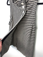 vest opening on 100% Cotton Habitat Brand Knit Cowl Neck Vest | Size M at Blue Sparrow Shop