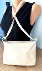 vintage leather 80's bag by Brixton Canada