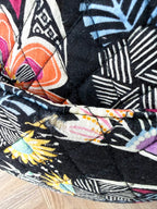 wear spot on outside pocket of Vera Bradley Quilted Crossbody Bag  at Blue Sparrow Shop